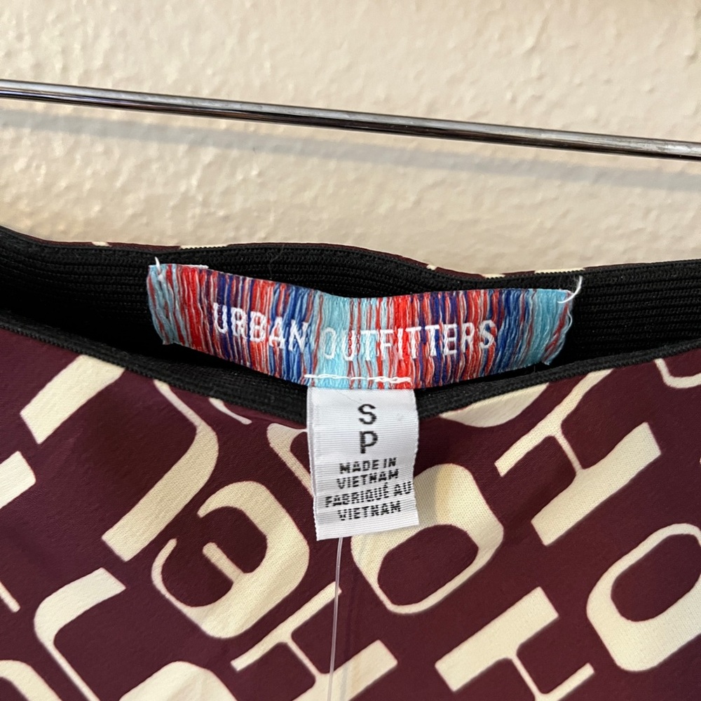 Urban Outfitters Satin Midi Skirt